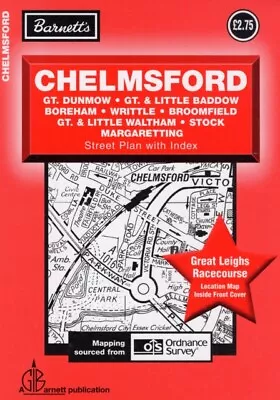Chelmsford Street Plan 9781904678724 - Free Tracked Delivery • £5.50