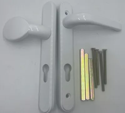 Upvc Door Handle Lever Pad 165mm Fix Pz 92/70 Various Finishes Suit Mila Dual • £18