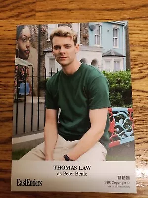 Thomas Law (EASTENDERS) UNSIGNED CAST CARD • £8