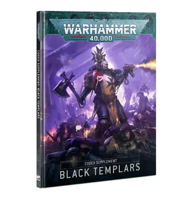 Warhammer 40k 9th Edition: Codex Supplement - Black Templars • $19.95