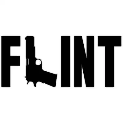 Flint Michigan MI Vinyl Decal Sticker USA • $3.99