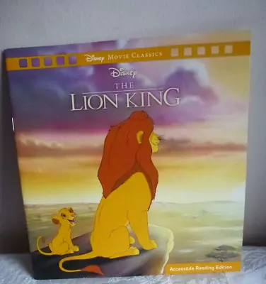 Disney Lion King (Accessible Reading Edition) • $9.99