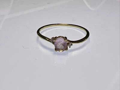 £60 • Buy Pink Spinel And Diamond Ring R6