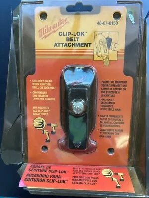 Milwaukee Clip-Lok Belt Attachment 48-67-0150 For Work Light Or Drill • $7.99