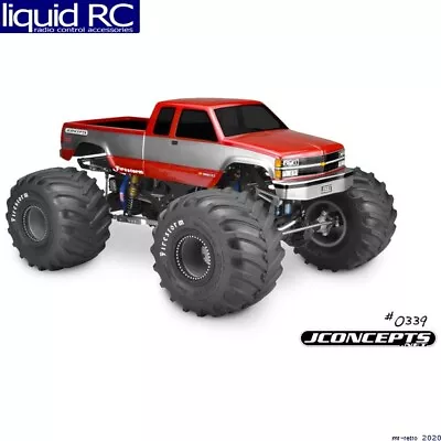 $41.30 • Buy JConcepts 0339 1988 Chevy Silverado Ext Cab Mt Clear Body: 13wb