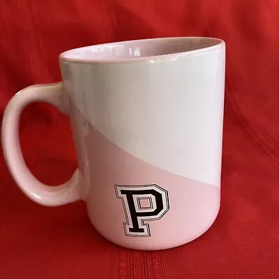 PINK Victoria’s Secret Logo P Monogram Coffee Mug Cup Large Oversized 29 Oz.  • $36.99