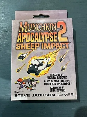 Munchkin Apocalypse 2: Sheep Impact Card Game Expansion From Steve Jackson Games • $14.99