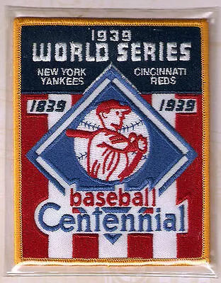 $16.95 • Buy 1939 New York Yankees World Series Official Mlb Baseball Patch Willabee Ward