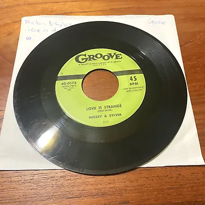 Mickey & Sylvia 7  Love Is Strange / I'm Going Home - 45 Groove JUKEBOX - A658 • $7.50