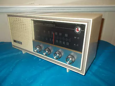 Vintage National Panasonic Fm-am 6 Tube Radio Nice Condition Nice Sound! • $49.95