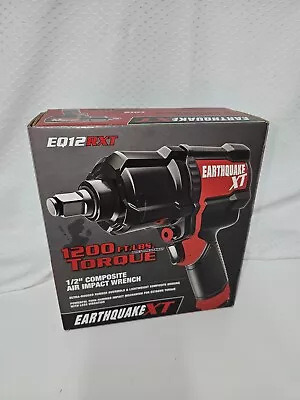 Earthquake XT 1/2  Drive Air Impact Wrench Gun EQ12RXT Model# 58681 NEW OPEN BOX • $119.99