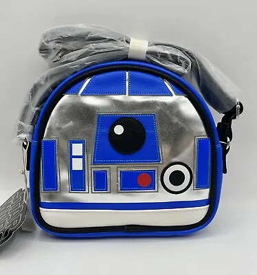 Disney Star Wars Loungefly R2-D2 Crossbody Bag Purse Droid R2D2 • $119.95