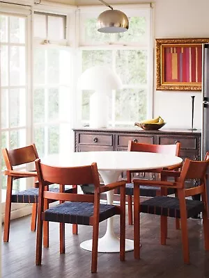 $1400 • Buy Rare Set Of 4 Hans Wegner Dining Chairs For Getama Danish Mid Century Modern MCM