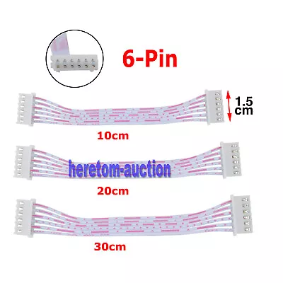 6-Pin 2.54mm Pitch Female To Female JST-XH Connector Cable Wires  • $5.91
