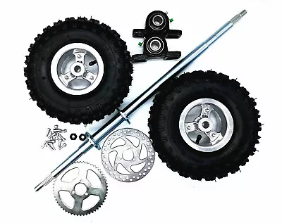 700mm Drift Trike Go Kart Quad Buggy Trolly Project Mini Axle Wheel Kit • $145