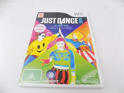 Mint Disc Nintendo Wii Just Dance 2015 2k15 15 Wii U Comp. - Inc Manual • $14.94