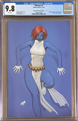 £90 • Buy Inferno #1 - 2021 - Nakayama  Virgin  Variant - CGC 9.8