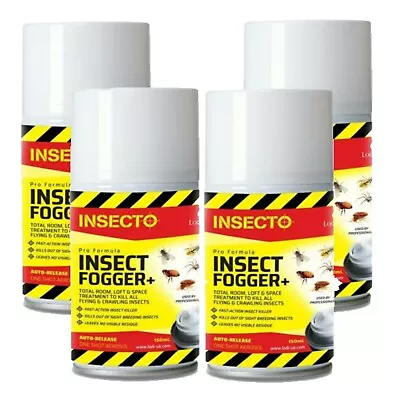 Insect Fogger PRO Killer Smoke Fumer Flea BedBug Moth Fly Cockroach Professional • £42.99