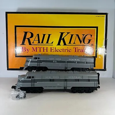 MTH RailKing 30-2339-1 O New York Central E-3 AA Diesel Engine Set W/ ProtoSound • $224.99