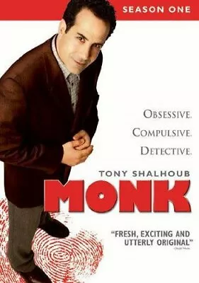 Monk: Complete First Season 1 One (DVD 4-Disc Set) DISCS NEW / NO COVER • $5.93