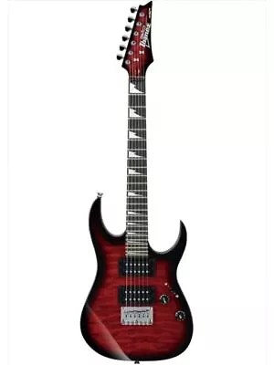 Ibanez / GIO Ibanez MiKro GRGM22QA Transparent Red Burst • $316.47