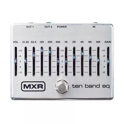 Regular Imports  MXR   M108S 10 Band Graphic EQ With Dedicated AC Adapter • $215.28