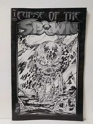 Curse Of Spawn #1 Black And White Variant HTF!!! • $180