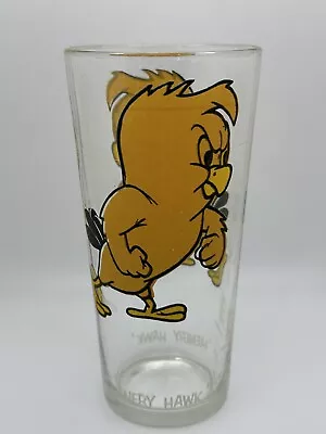 1973 Henry Hawk Pepsi Warner Brothers Collectors Glass White Lettering 6 1/4” • $21.99