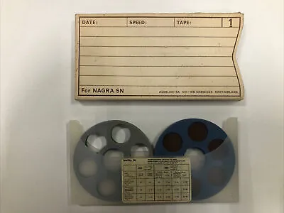 Vintage Nagra SN Tape With Empty Reel. • £110