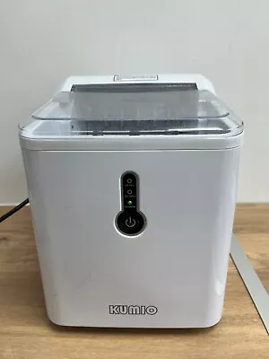 KUMIO Countertop Ice Maker Machine ICM- 1221/WHITE • £30