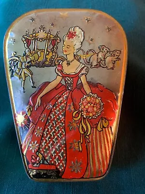 George W Horner & Co Vintage Candy Tin Cinderella Made In England 1950s • $22