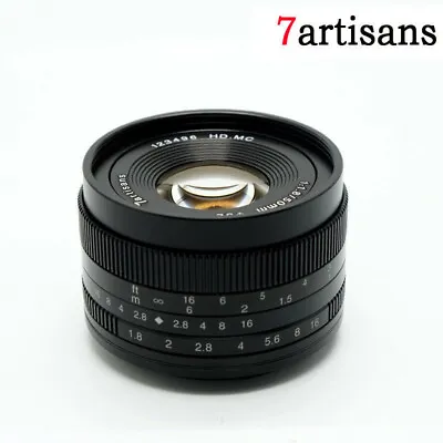 7artisans 50mm F1.8 Large Aperture Lens For Fujifilm Fuji X X-T3 T4 E2 H1 Camera • £75.60