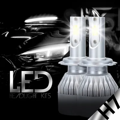 XENTEC LED HID Headlight Kit H7 White For Mercedes-Benz C220 1997-1997 • $15.98