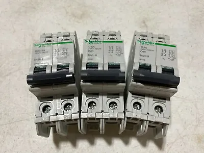 1x Schneider Electric C60 Multi 9 Circuit Breaker 5A 240V-125V 2-Pole NOS • $19.99