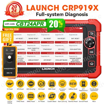 LAUNCH CRP919X OBD2 Diagnostic Scan Tool Scanner All Systems For AU Ford Holden • $599