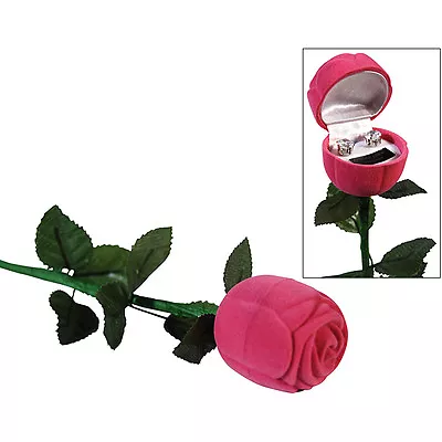 Cubic Zirconia Earrings With A Pink Rose Box Two 8mm Stones About 2 Carats Each • $7.99