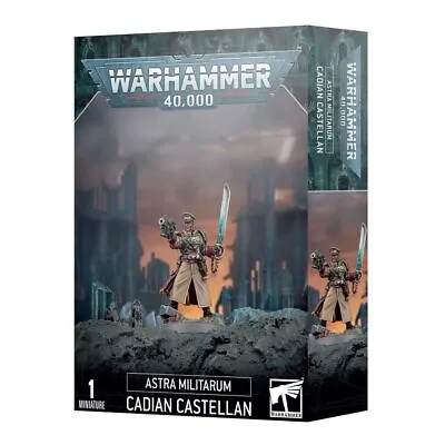 Games Workshop Warhammer 40k Astra Militarum: Cadian Castellan 47-34 • £20.95