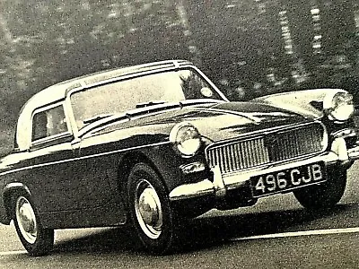 £4.25 • Buy MG MIDGET Mark II- 1,098cc -1963 - Original  Autocar Road Test + Ad 