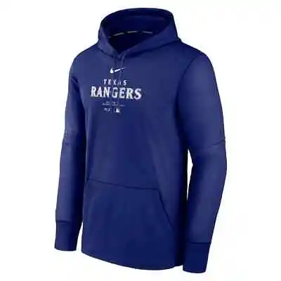 Texas Rangers Nike Authentic Collection Practice Performance Hoodie 2024 MLB New • $128.98