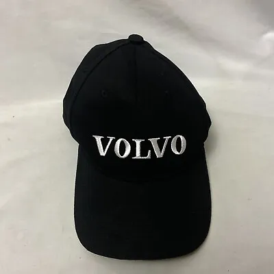 Volvo Embroidered Baseball Cap One Size Fits Most Black StrapBack Dad Hat • $12.99