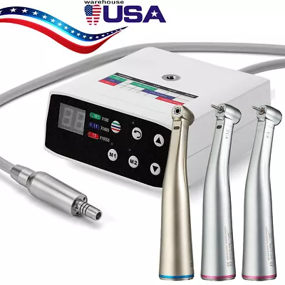 NSK Style Dental Brushless LED Electric Micro Motor 1:1/1:5 Increasing Handpiece • $173.99