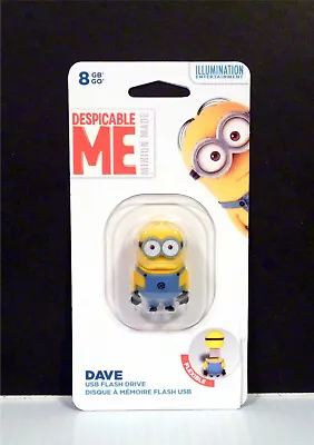 Despicable Me 2 8GB DAVE Minion USB Flash Drive Mint  • $17.50