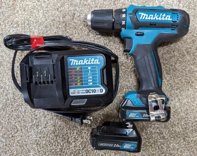 Makita FD05 12V 3/8  Cordless Drill/Driver With Batteries & Charger Used Good • $45