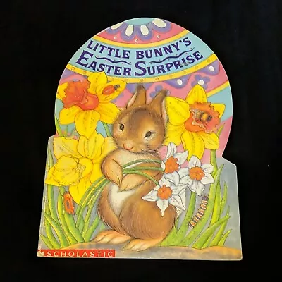 $4.99 • Buy Little Bunny's Easter Surprise Sparkling Egg 1993 Children's Board Book Vintage 