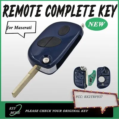 Smart Car Remote Key For Maserati GranTurismo Quattroporte GranCab 2005 06-2017 • $25.43