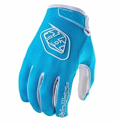 Troy Lee Designs TLD BLUE GLOVES MX ATV Motorcycle Cycling OFF ROAD Fox 100% • £11.49