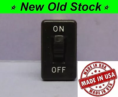 Vintage Leviton Bakelite Single-Pole ON/OFF Snap-in Wall Panel Toggle Switch 20A • $17.95