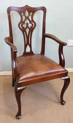 Antique Mahogany Georgian Style Desk Chair  • £545