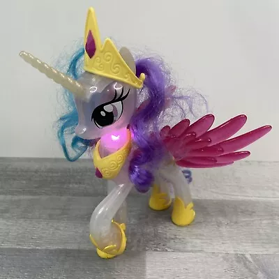 My Little Pony Hasbro Light Up Princess Celestia 2017 MLP - Working • £4.99