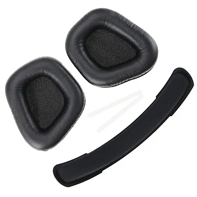 1 Pair Ear Pads With Headband Compatible With Corsair Void RGB Elite USB • £13.07